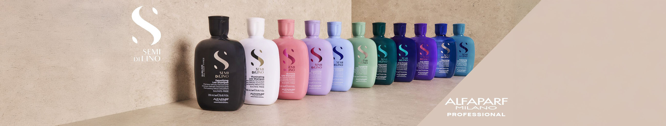 Groepsafbeelding Semi Di Lino van Alfaparf Milano